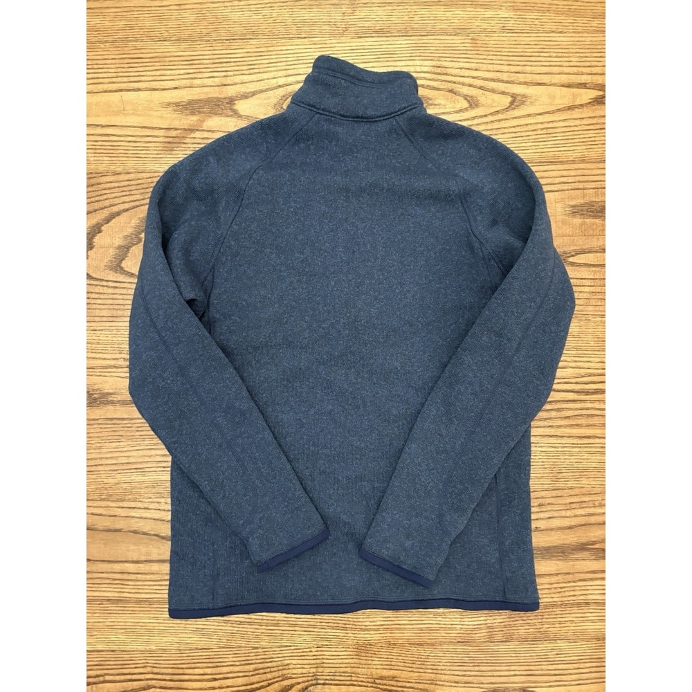 Patagonia Women's Medium Blue 1/4 Zip Yale SOM Better Sweater Fleece Pullover - Picture 2 of 8